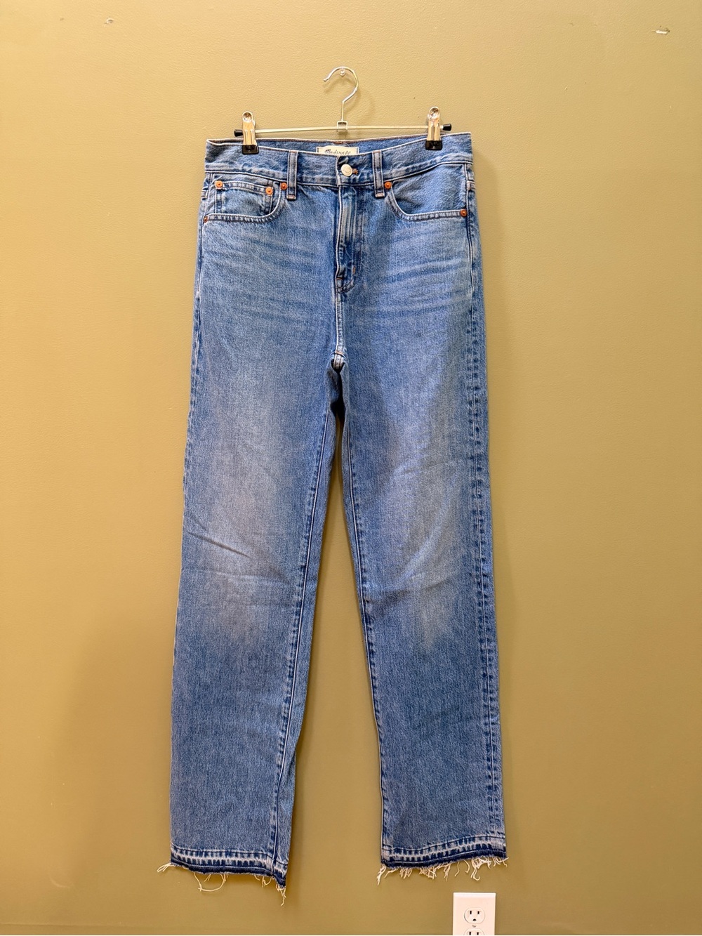 Madewell Rail Straight Jean